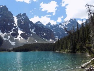 Morraine Lake near Banff, Alberta (June 2015)